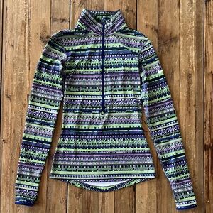 Nike Pro Multicolor Patterned running top